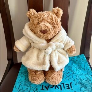 Jellycat Bartholomew Bathrobe Bear NWT